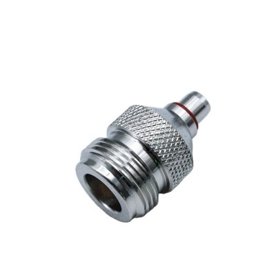 Gold pin RF coaxial connector N female to BMA male adaptor for communication